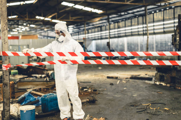 Professional Odor Removal technician working in Bradley, CA